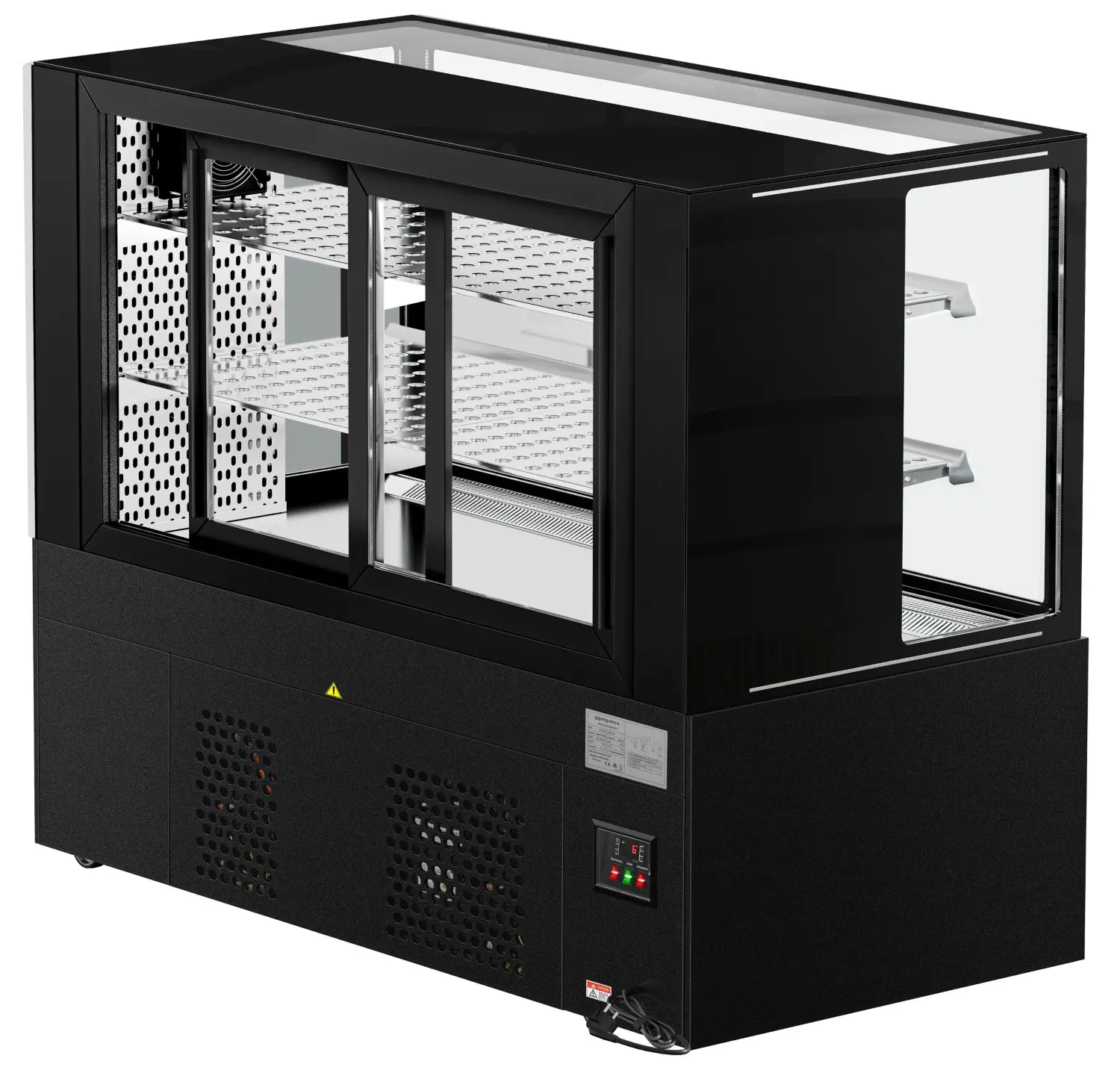 Холодильная витрина для мяса GGM Gastro Madrid KTFG157SM (Black) - 5