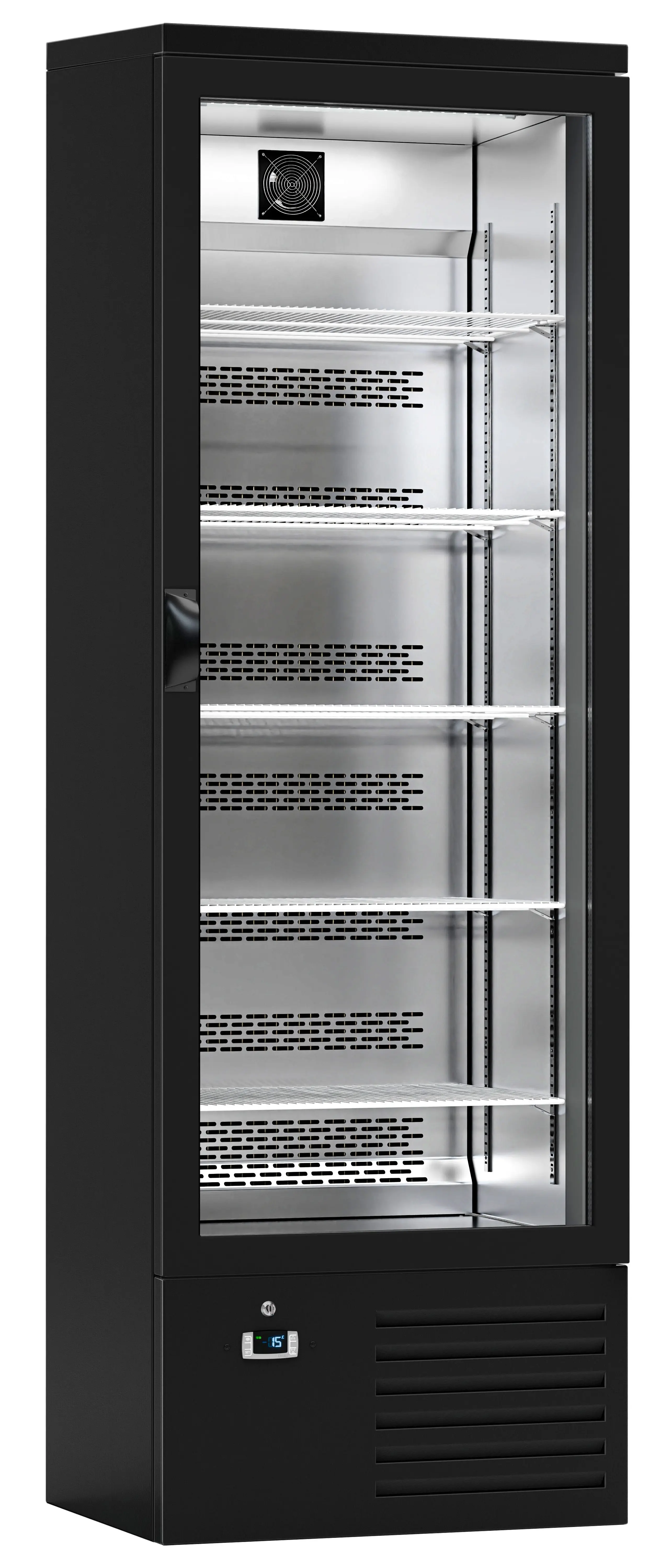 Холодильная витрина для напитков GGM Gastro BGSI280 (Black) - 2