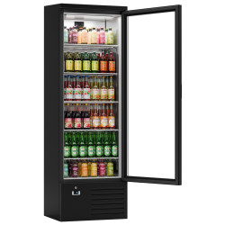 Холодильная витрина для напитков GGM Gastro BGSI280 (Black) Thumb