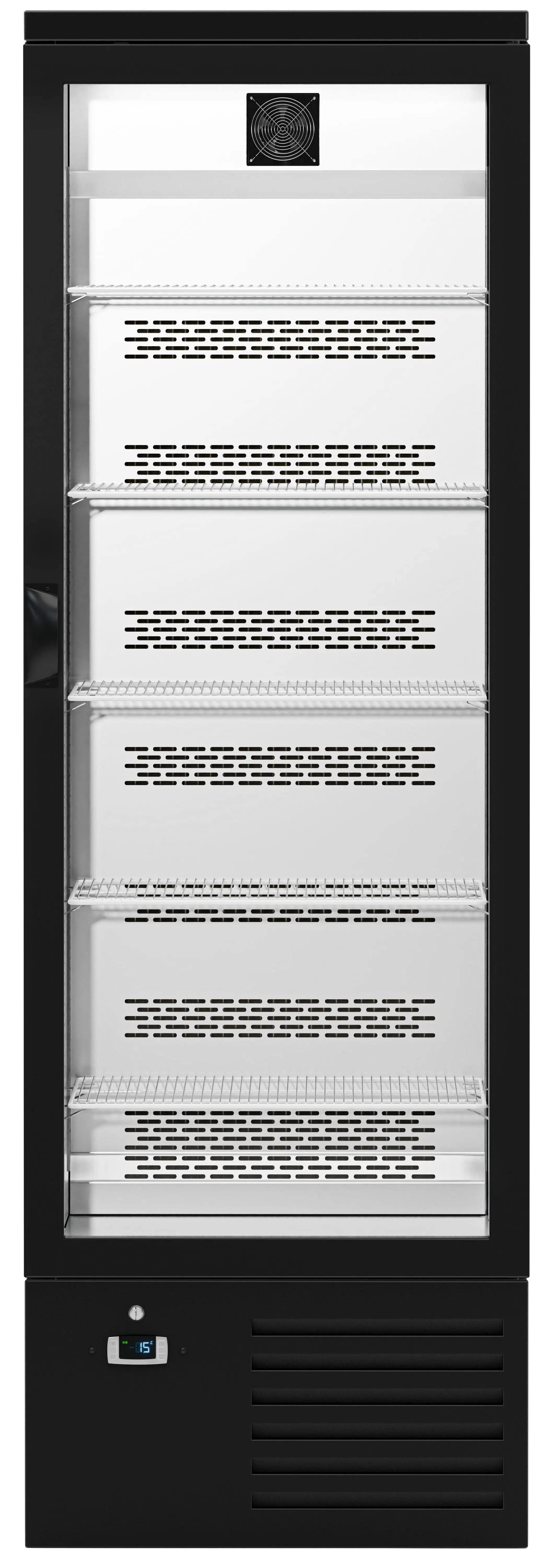 Холодильная витрина для напитков GGM Gastro BGSI280 (Black) - 5
