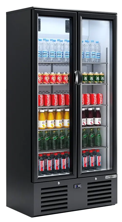Холодильная витрина для напитков GGM Gastro BGSI435 (Black)