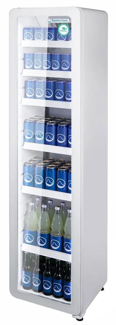 Vitrina frigorifica pentru bauturi GGM Gastro-Cool FKGSWGC (White)