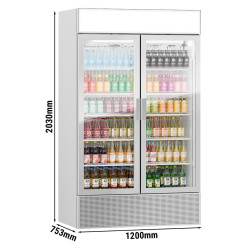 Vitrina frigorifica pentru bauturi GGM Gastro GK1200UG (Grey) Thumb