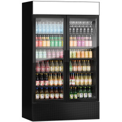 Холодильная витрина для напитков GGM Gastro GK1200US#4 (Black) Thumb
