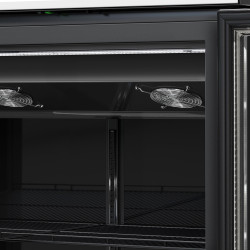 Холодильная витрина для напитков GGM Gastro GK1200US#4 (Black) Thumb
