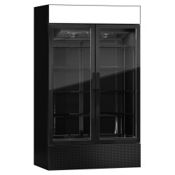 Холодильная витрина для напитков GGM Gastro GK1200US (Black) Thumb