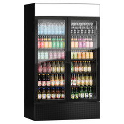 Холодильная витрина для напитков GGM Gastro GK1200US (Black)