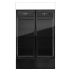 Холодильная витрина для напитков GGM Gastro GK1200US (Black) Thumb