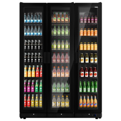 Холодильная витрина для напитков GGM Gastro GK1552UB (Black) Thumb