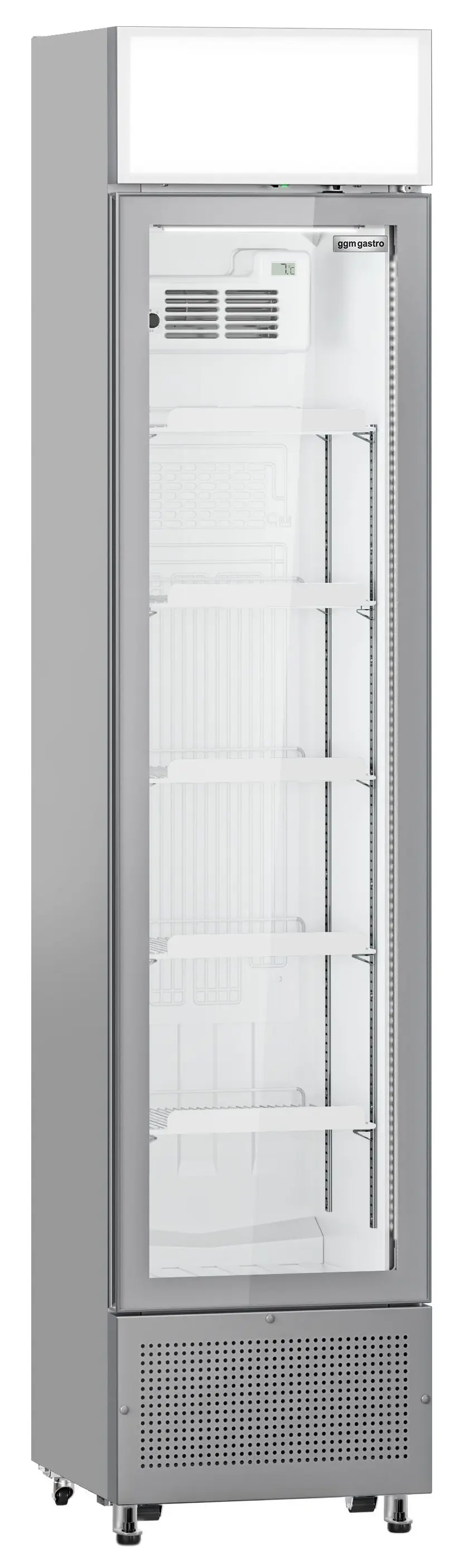 Холодильная витрина для напитков GGM Gastro GK175UG (Grey) - 2