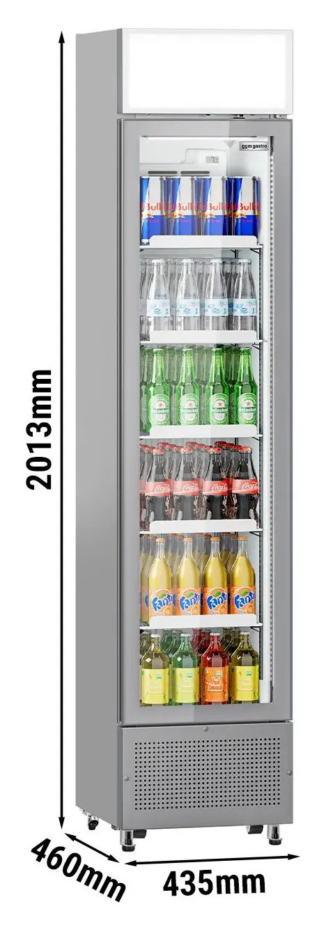 Холодильная витрина для напитков GGM Gastro GK175UG (Grey) - 12