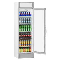Vitrina frigorifica pentru bauturi GGM Gastro GK374UEG (White/Grey) Thumb