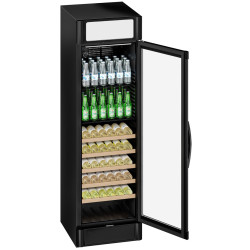 Холодильная витрина для напитков GGM Gastro GK374UES (Black) Thumb