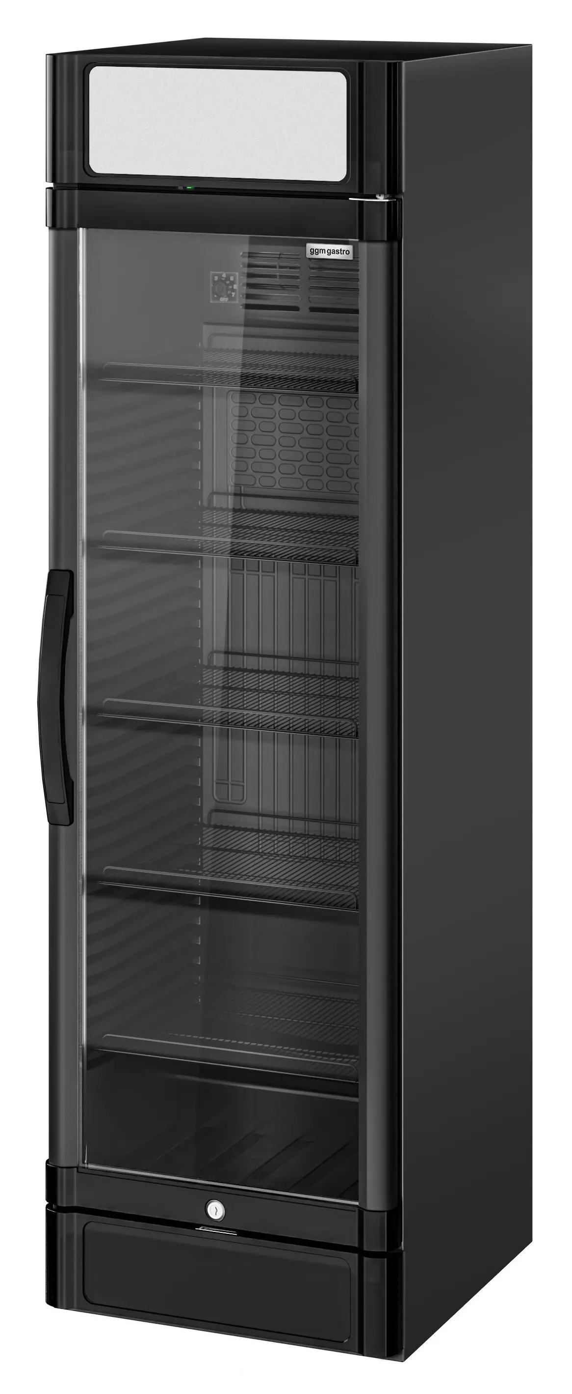 Холодильная витрина для напитков GGM Gastro GK374UES (Black) - 7