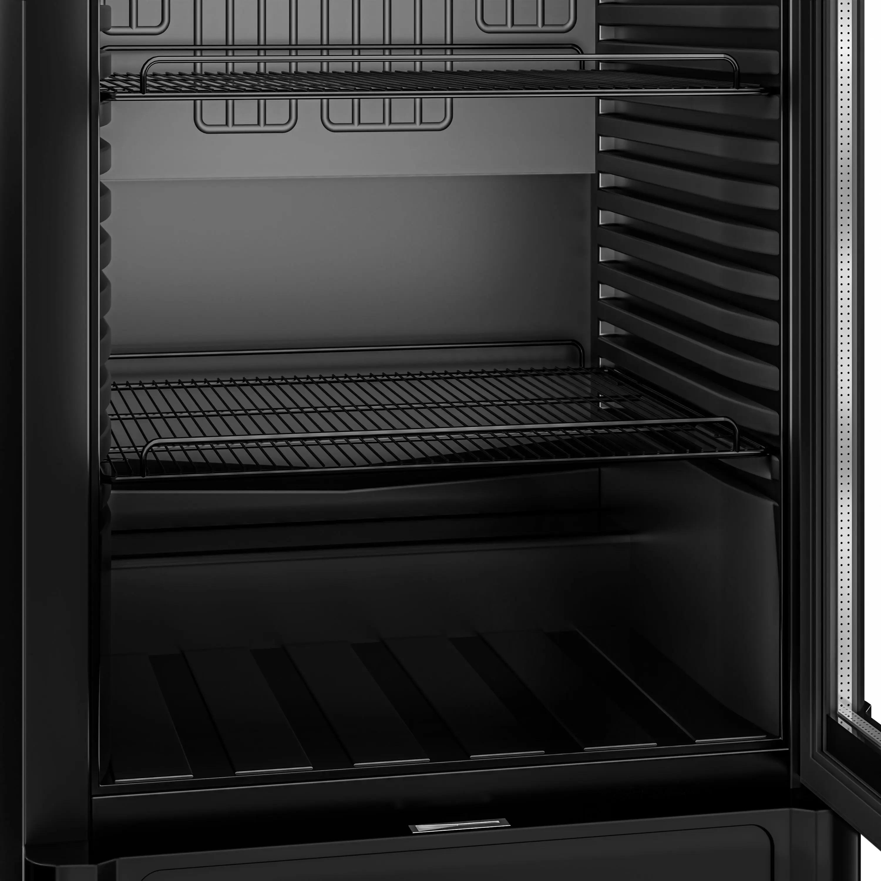Холодильная витрина для напитков GGM Gastro GK374UES (Black) - 8