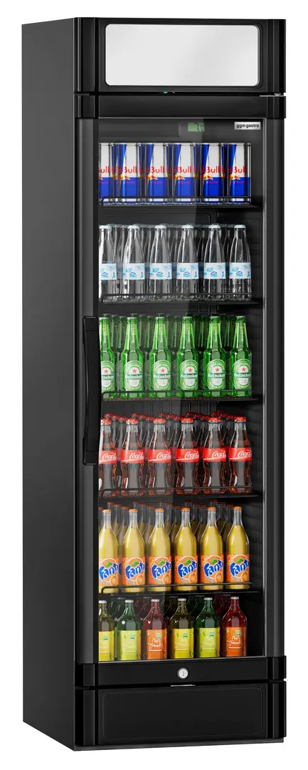 Холодильная витрина для напитков GGM Gastro GK374UES (Black)