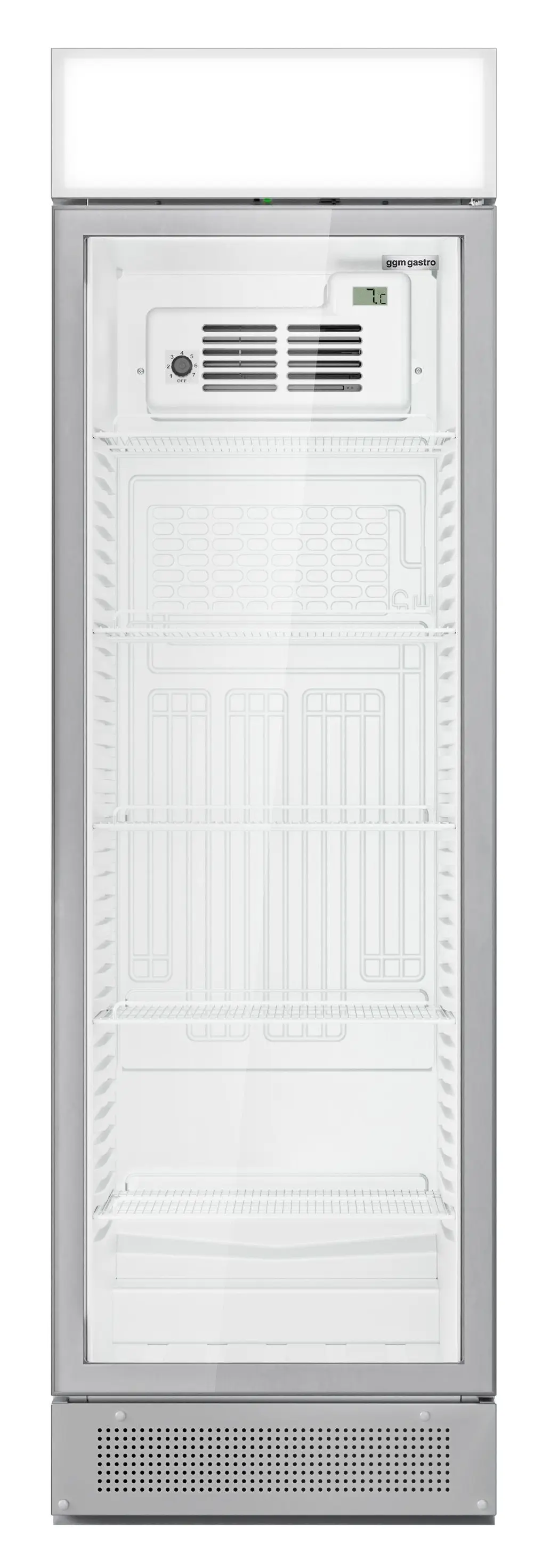 Холодильная витрина для напитков GGM Gastro GK374UG (Grey) - 5