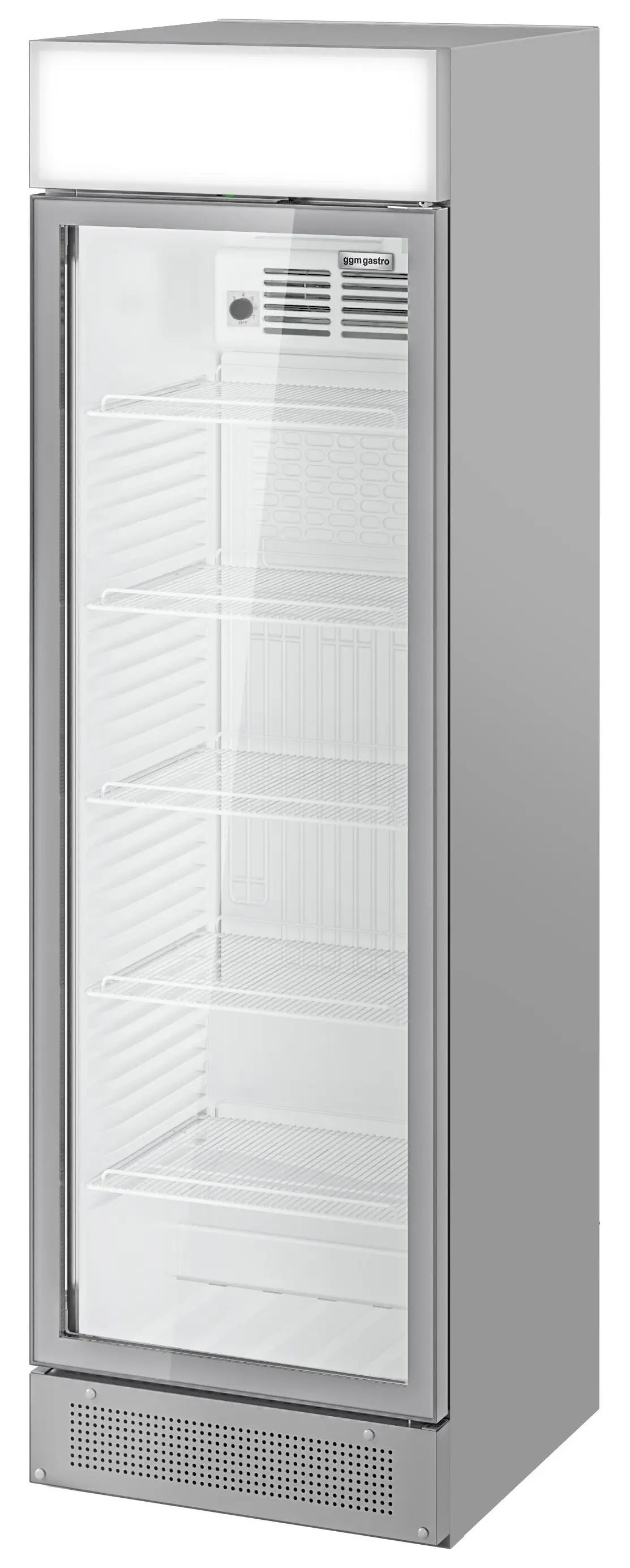 Холодильная витрина для напитков GGM Gastro GK374UG (Grey) - 6