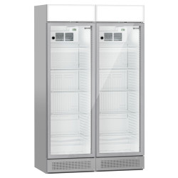 Холодильная витрина для напитков GGM Gastro GK374UG#SET2 (Silver) Thumb