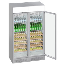 Холодильная витрина для напитков GGM Gastro GK374UG#SET2 (Silver) Thumb