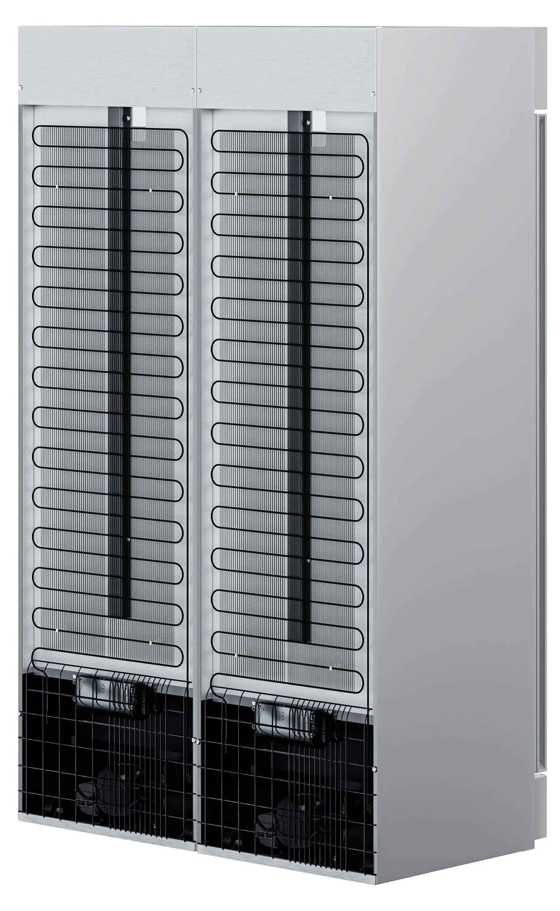 Холодильная витрина для напитков GGM Gastro GK374UG#SET2 (Silver) - 9