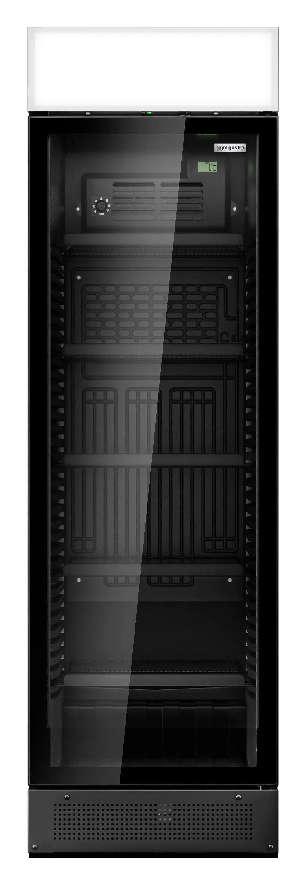 Vitrina frigorifica pentru bauturi GGM Gastro GK374US (Black) - 4