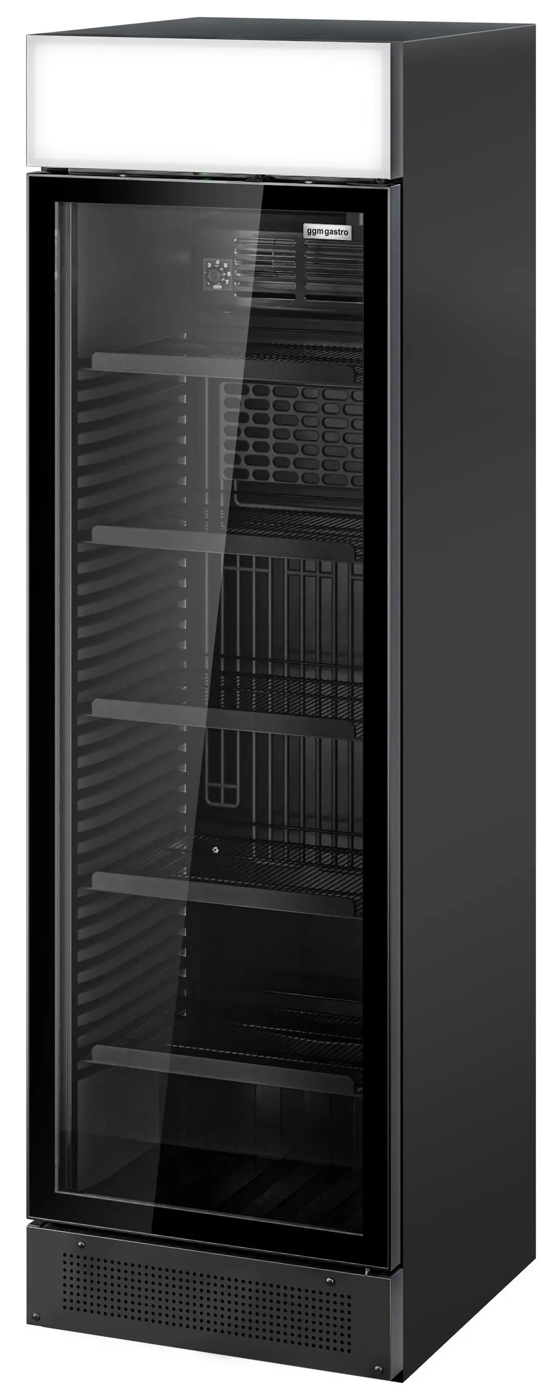 Vitrina frigorifica pentru bauturi GGM Gastro GK374US (Black) - 6