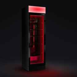 Холодильная витрина для напитков GGM Gastro GK374USLED RGB (Black) Thumb