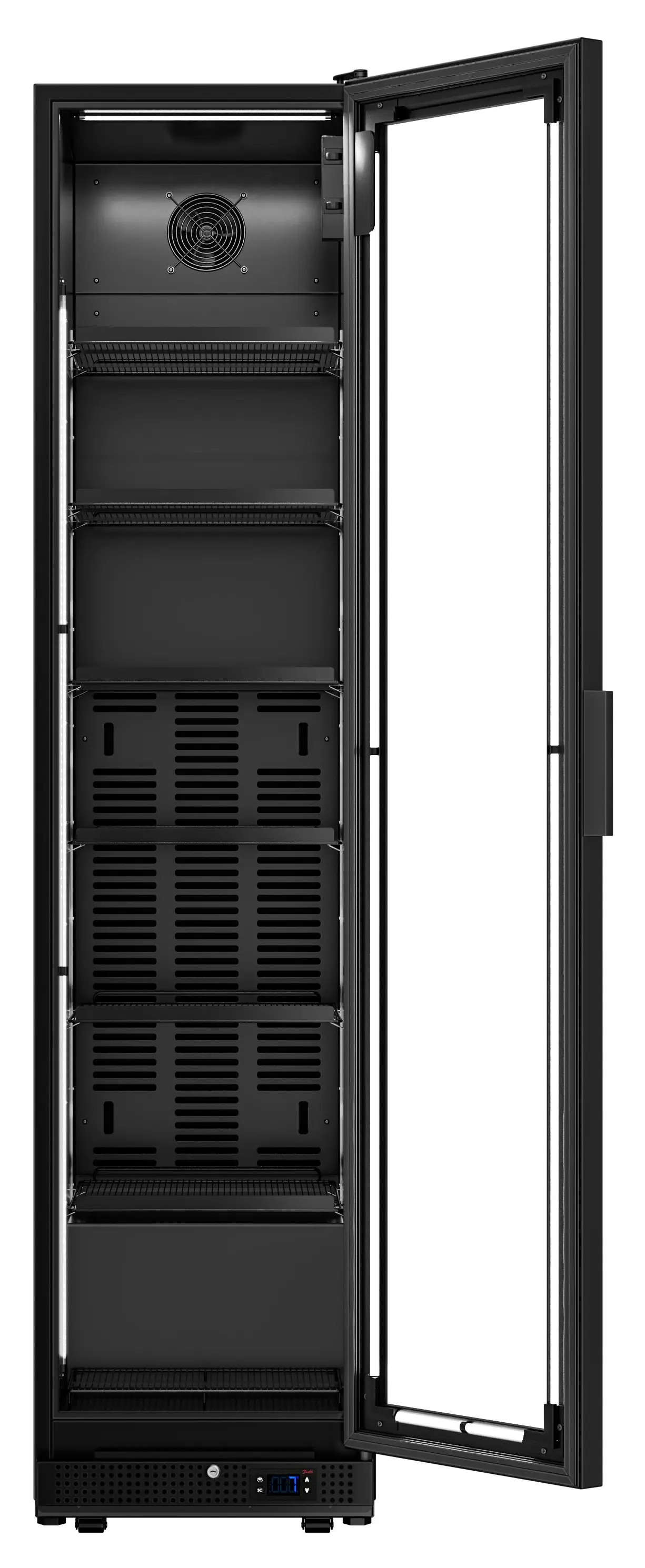 Холодильная витрина для напитков GGM Gastro GK463UB (Black) - 5