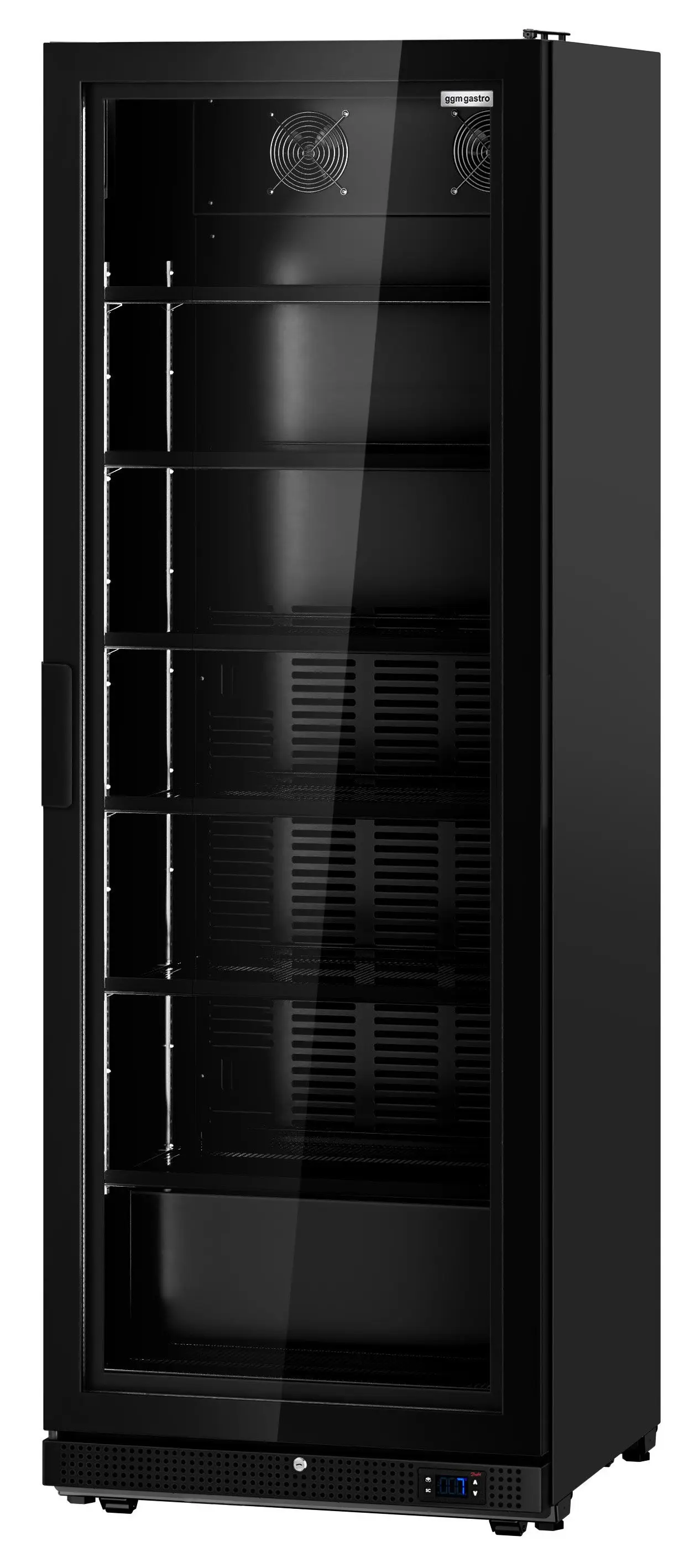 Холодильная витрина для напитков GGM Gastro GK739UB (Black) - 6