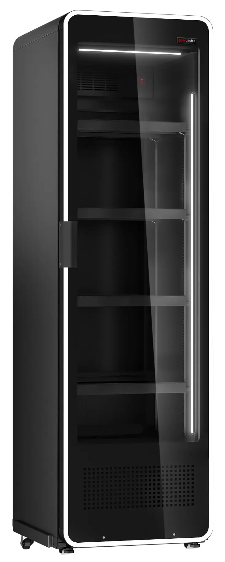 Холодильная витрина для напитков GGM Gastro GKE550LED RGB (Black) - 2
