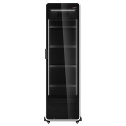 Холодильная витрина для напитков GGM Gastro GKE550LED RGB (Black) Thumb