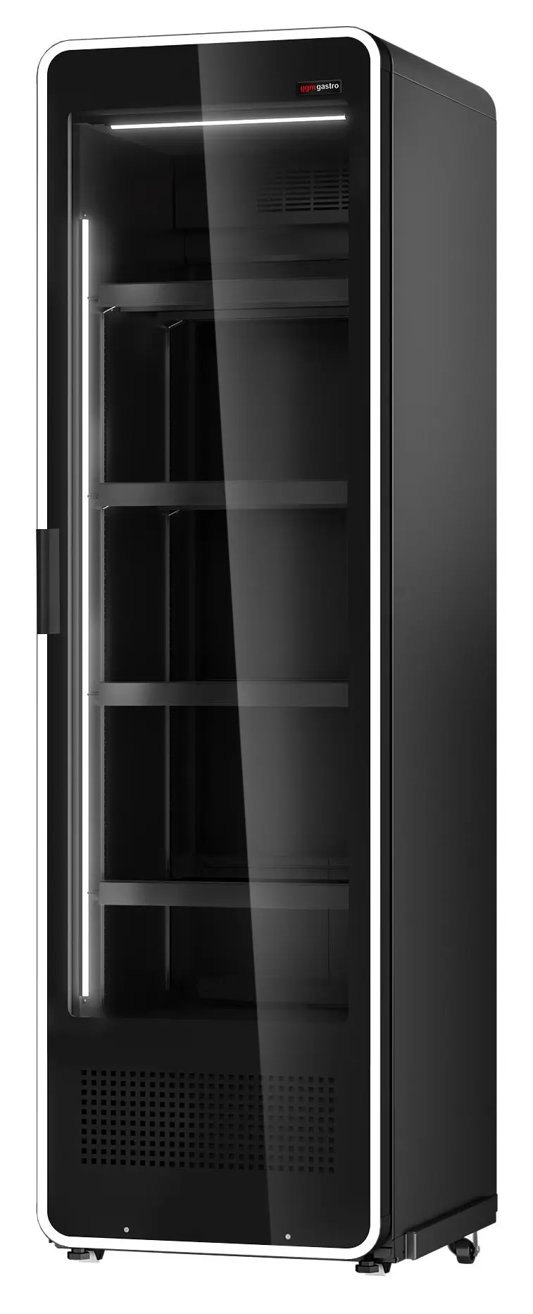 Холодильная витрина для напитков GGM Gastro GKE550LED RGB (Black) - 5