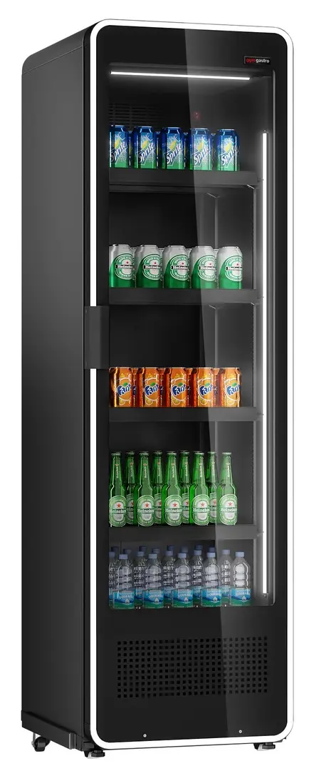 Холодильная витрина для напитков GGM Gastro GKE550LED RGB (Black)