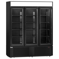 Холодильная витрина для напитков GGM Gastro GKG1325 (Black) Thumb