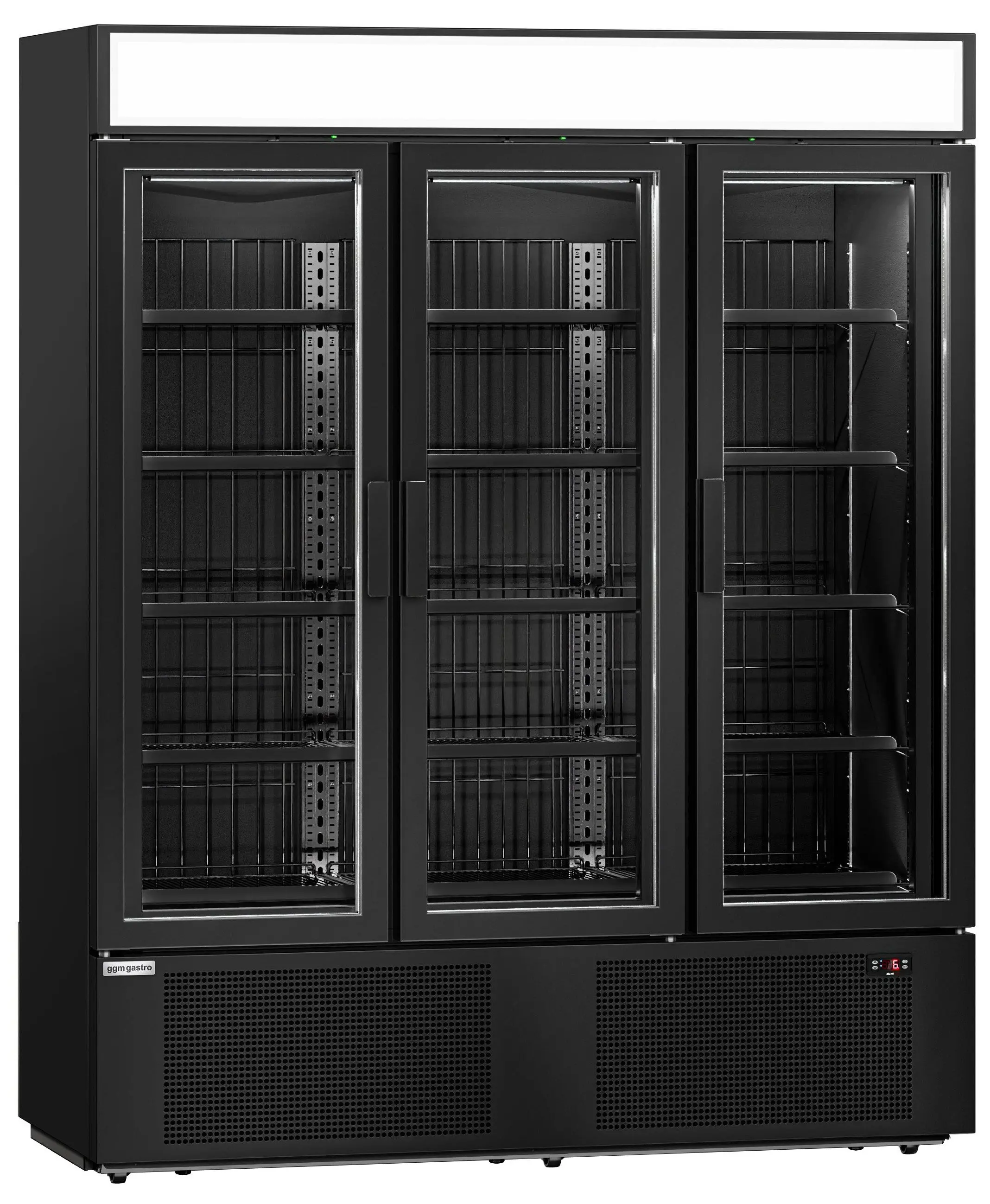 Холодильная витрина для напитков GGM Gastro GKG1325 (Black) - 2