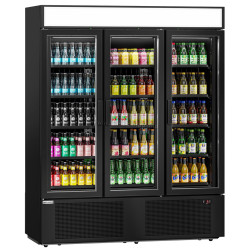 Холодильная витрина для напитков GGM Gastro GKG1325 (Black)