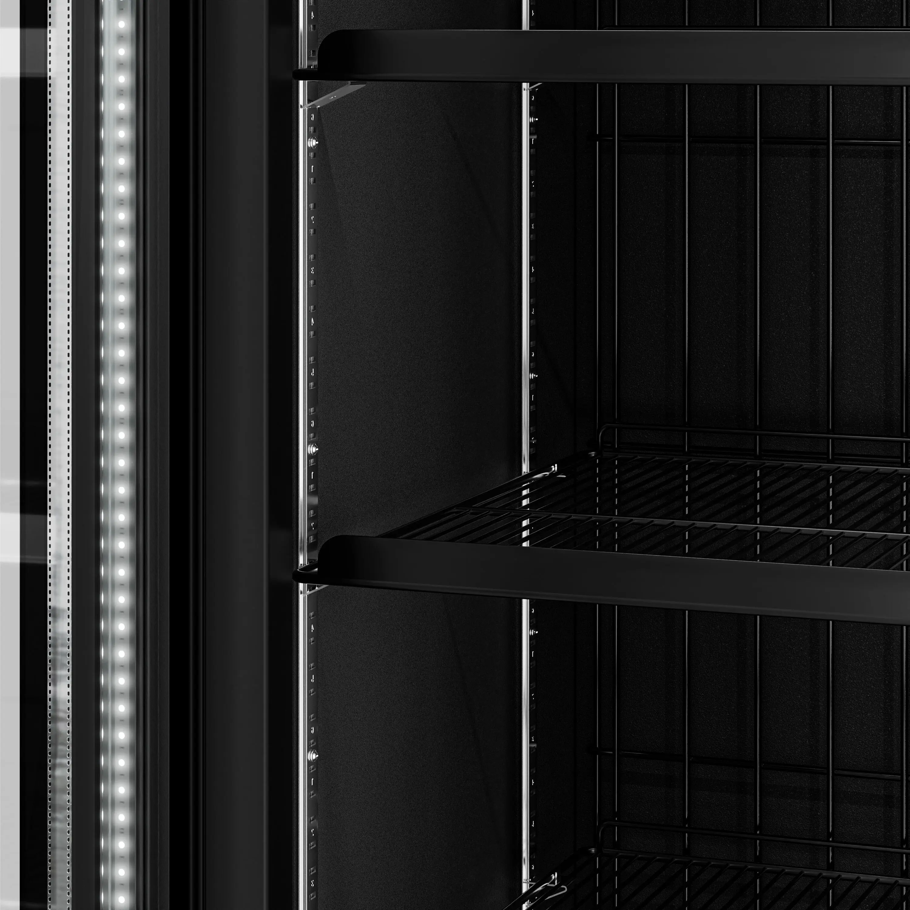 Холодильная витрина для напитков GGM Gastro GKG1325 (Black) - 8