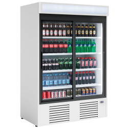 Холодильная витрина для напитков GGM Gastro GKI1000 (White)