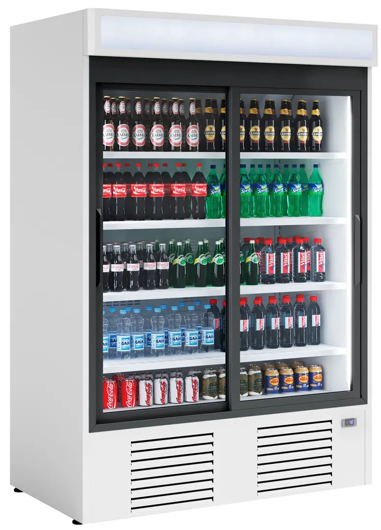 Vitrina frigorifica pentru bauturi GGM Gastro GKI1000 (White)