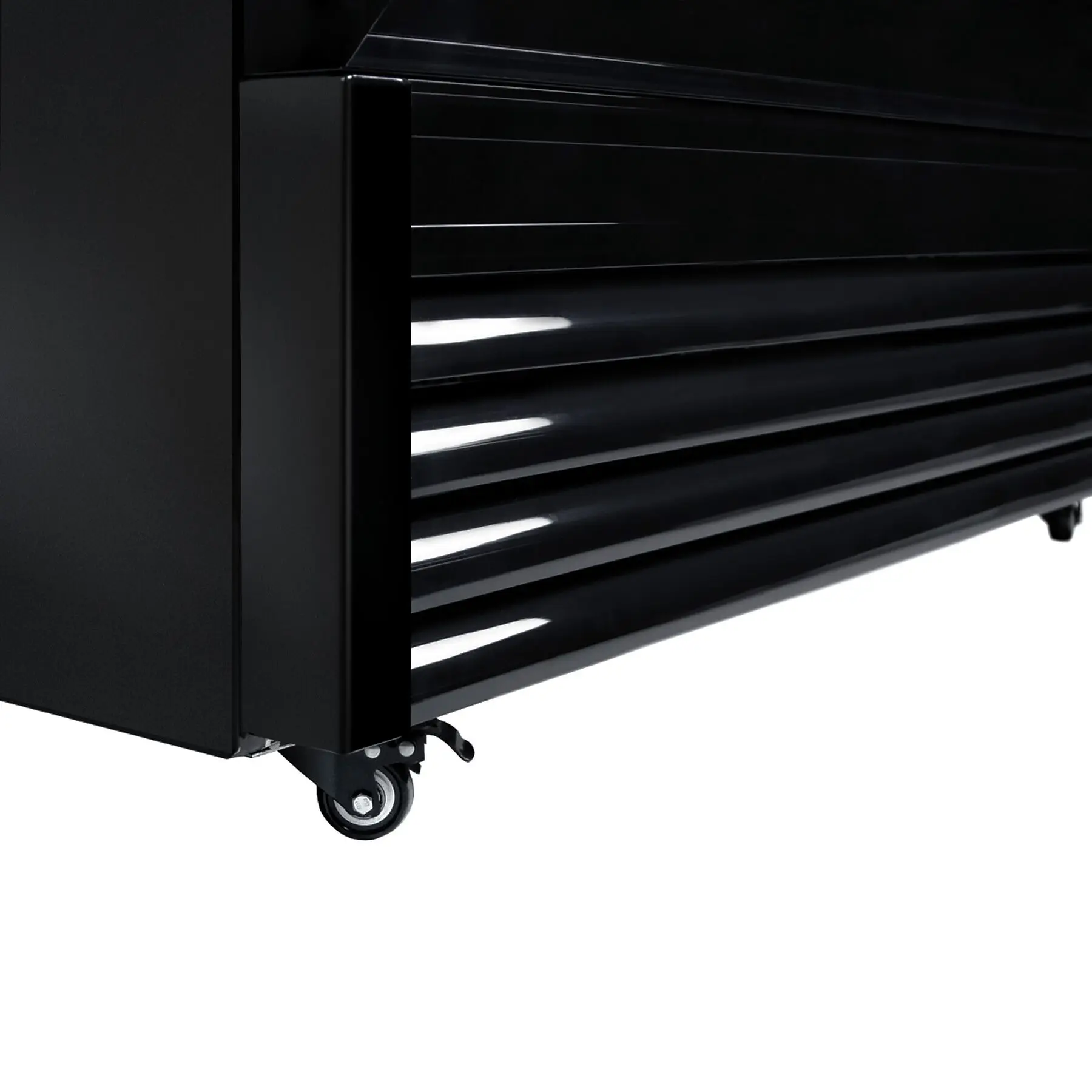 Холодильная витрина для напитков GGM Gastro GKS1500S (Black) - 6