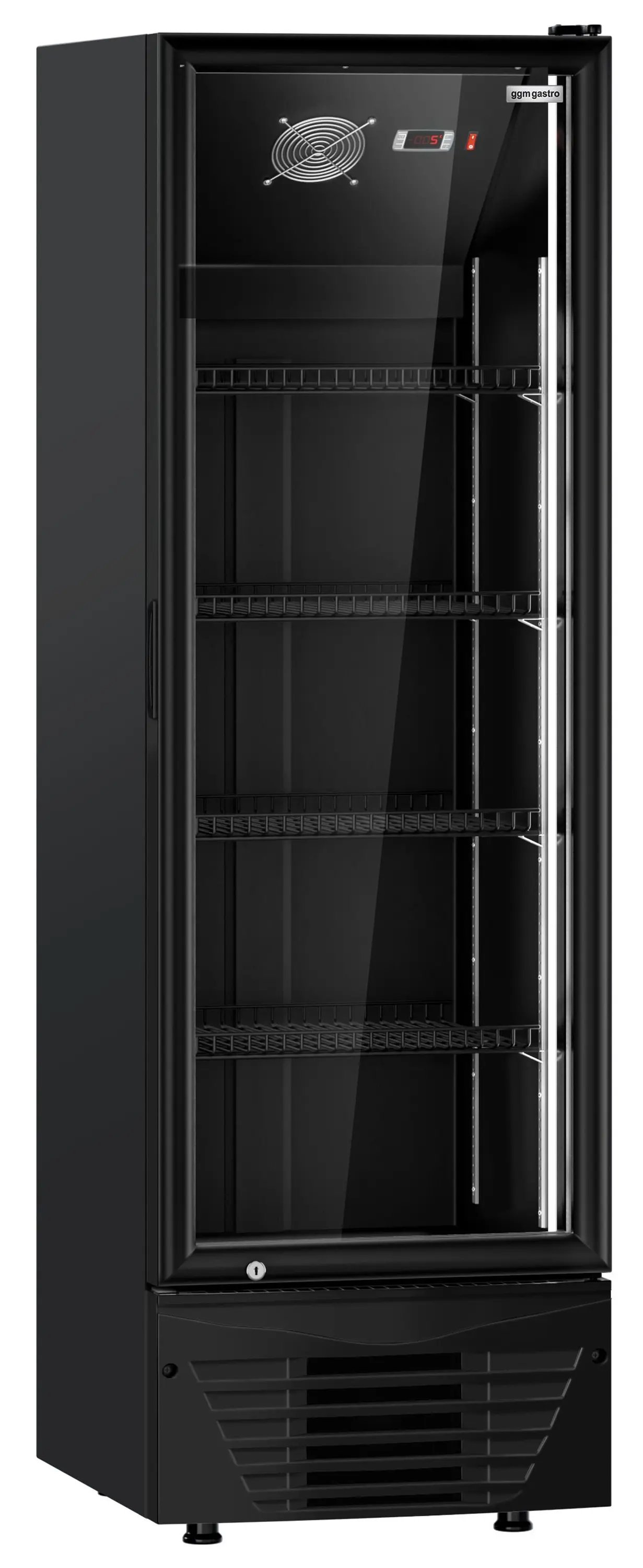 Холодильная витрина для напитков GGM Gastro GKS330N (Black) - 2