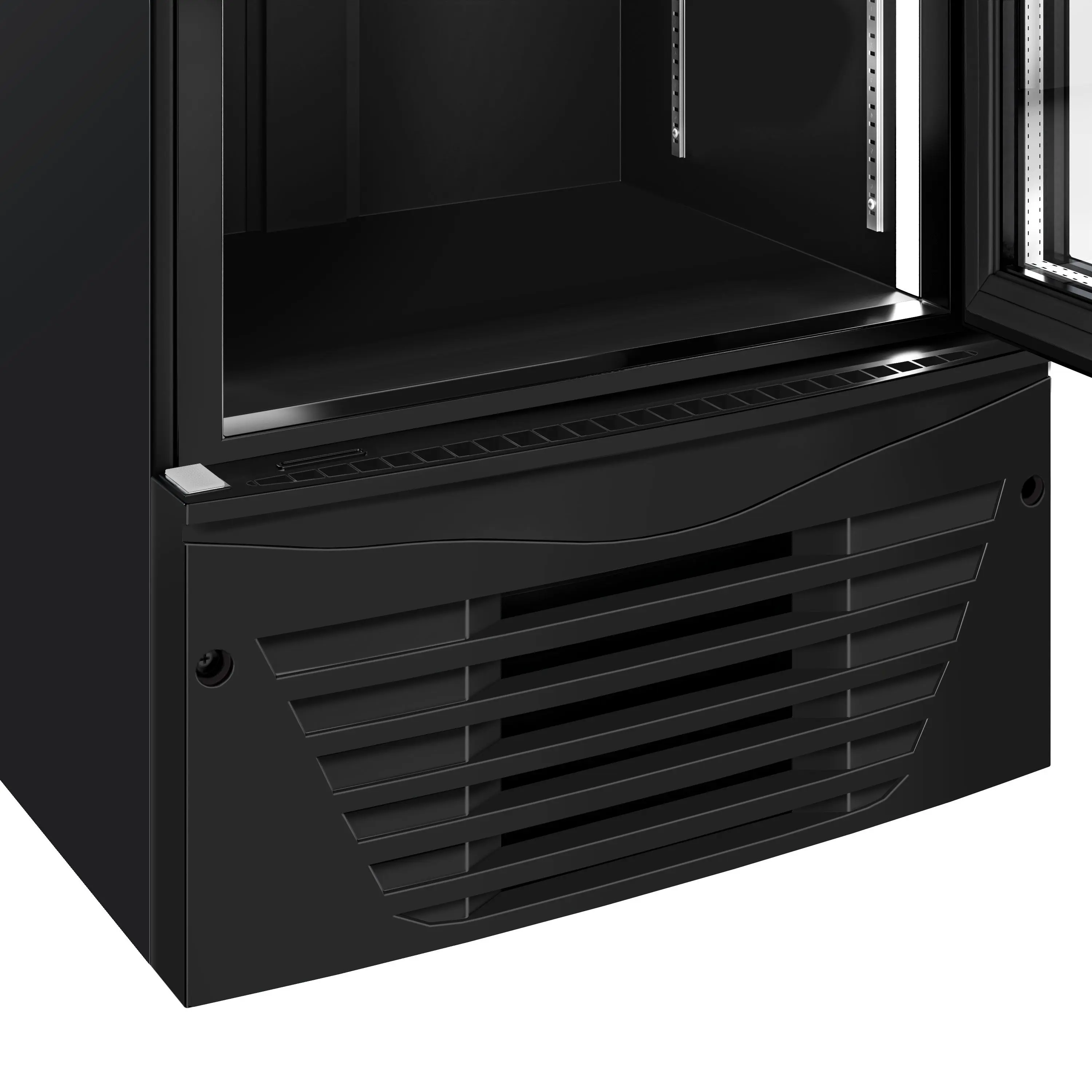 Холодильная витрина для напитков GGM Gastro GKS330N (Black) - 12