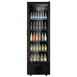 Холодильная витрина для напитков GGM Gastro GKS330N (Black) Thumb