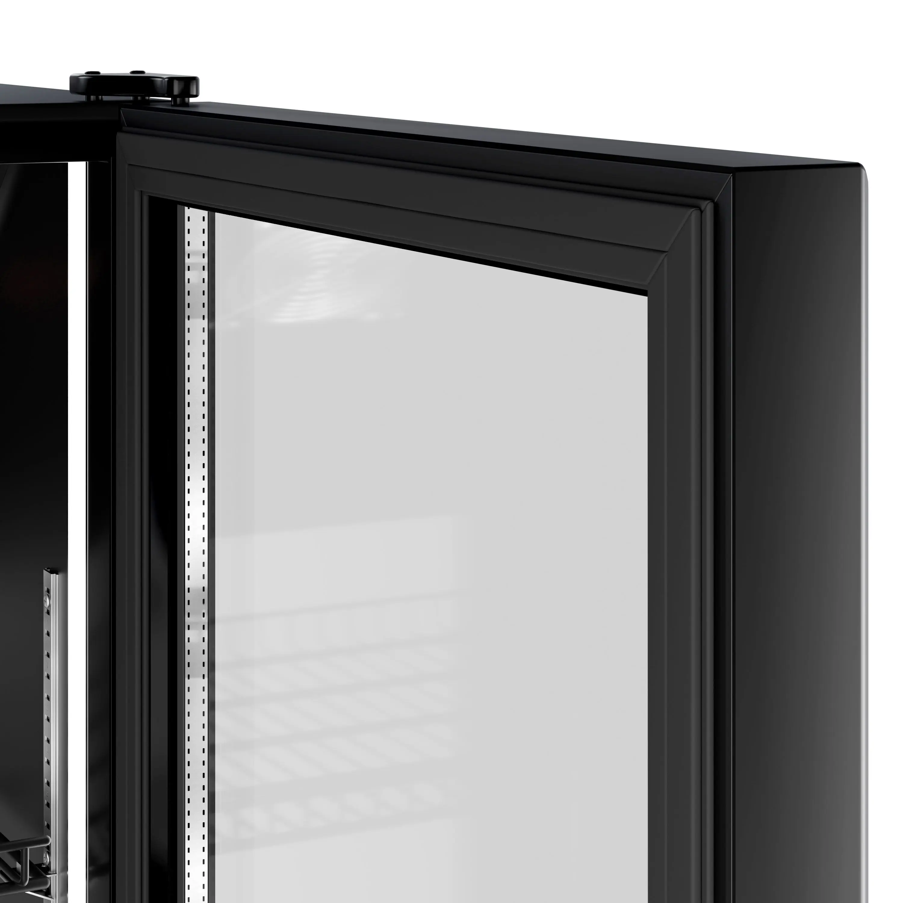Холодильная витрина для напитков GGM Gastro GKS330N (Black) - 9