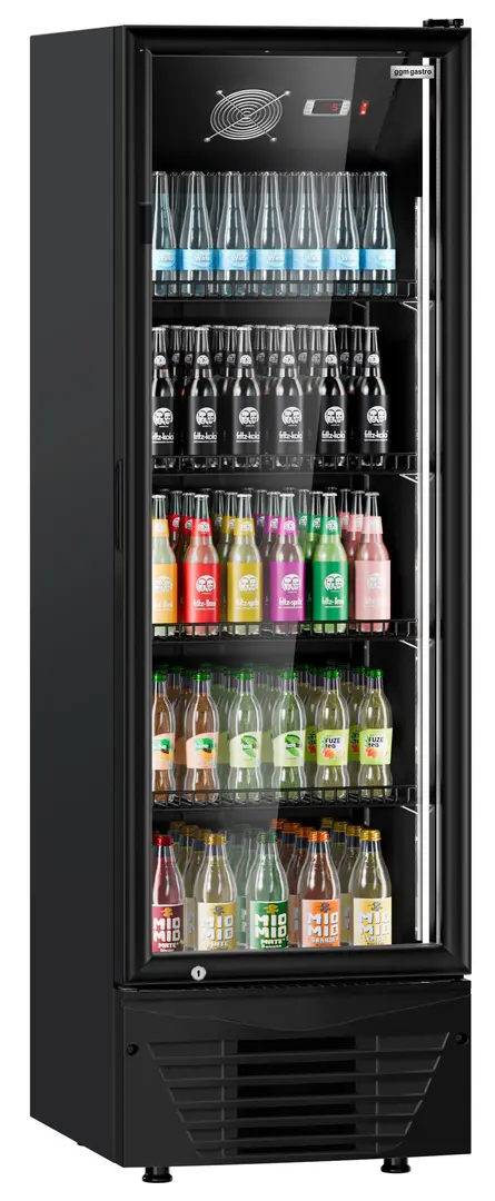 Холодильная витрина для напитков GGM Gastro GKS330N (Black)