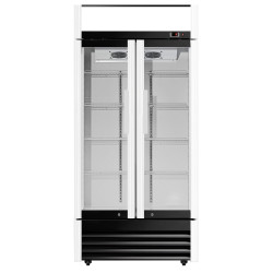 Vitrina frigorifica pentru bauturi GGM Gastro GKS630FNN (White/Black) Thumb