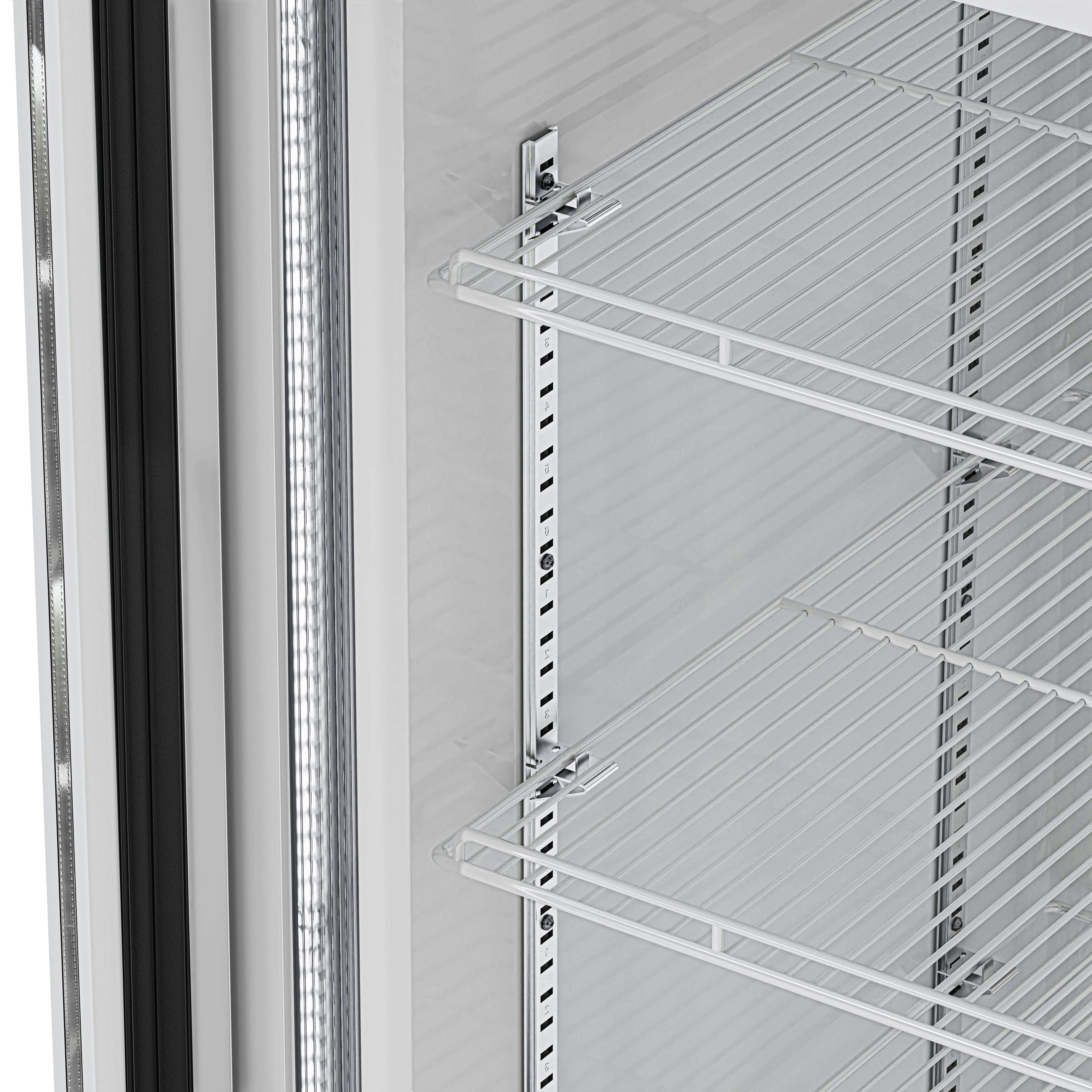 Vitrina frigorifica pentru bauturi GGM Gastro GKS630FNN (White/Black) - 9