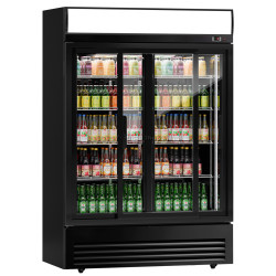 Холодильная витрина для напитков GGM Gastro GKS908N-B (Black)