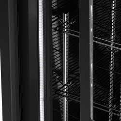 Холодильная витрина для напитков GGM Gastro GKS908N-B (Black) Thumb